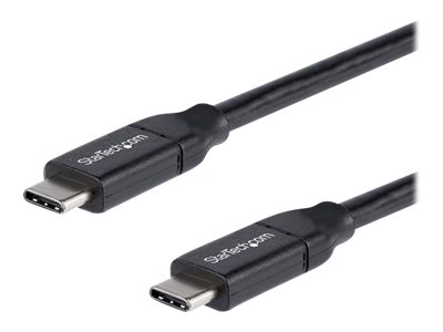 StarTech.com USB-C auf USB-C Kabel mit 5A Power Delivery - St/St - 2m - USB 2.0 - USB-IF zertifiziert - USB Typ C Kabel - USB Typ-C-Kabel - 2 m