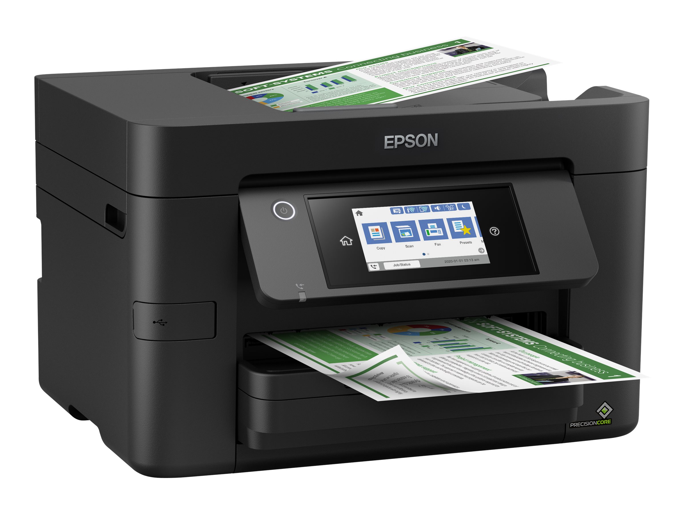 EPSON WorkForce Pro WF-4820DWF 4 in 1 Tintenstrahl-Multifunktionsdrucker schwarz