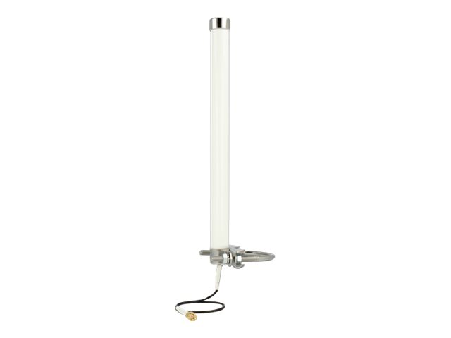 DELOCK DAB Antenne F Stecker 21 dB aktiv omnidirektional mit magnetischem Standfuss starr schwarz