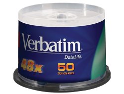 CD-R  Verbatim 700MB 50pcs Pack 52x Spindel extra protect retail