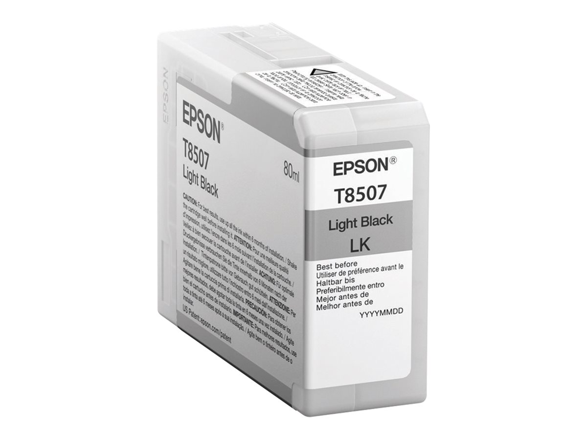 EPSON T8507  Light Schwarz Druckerpatrone