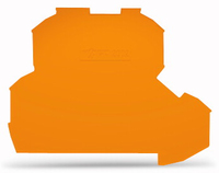 Wago Abschlussplatte-/Zwischenplatte 2002-2292 orange Wago Abschlussplatte-/Zwischenplatte 2002-2292 orange