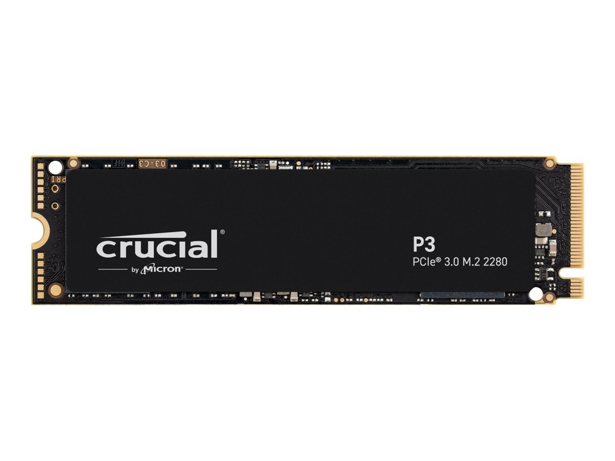 Crucial P3 NVMe SSD, PCIe 3.0 M.2 Typ 2280 - 1 TB
