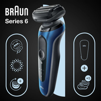 Braun Series 6 61B1500s mit EasyClick Herrenrasierer