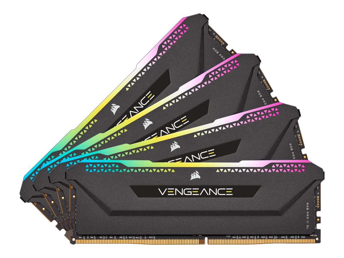 CORSAIR RAM - 32 GB (4 x 8 GB Kit) - DDR4 3200 UDIMM CL16