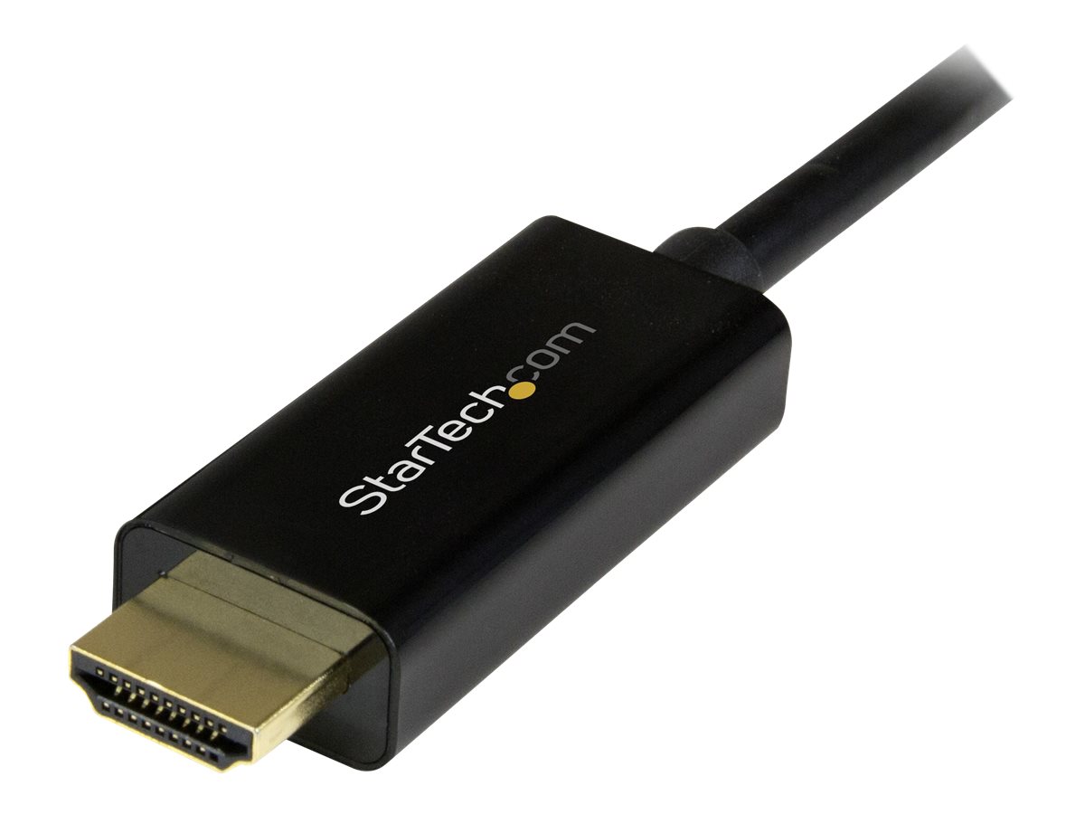 STARTECHCOM DisplayPort auf HDMI Kabel 5m DP zu HDMI Adapter mit Kabel Ultra HD 4K 30Hz StSt