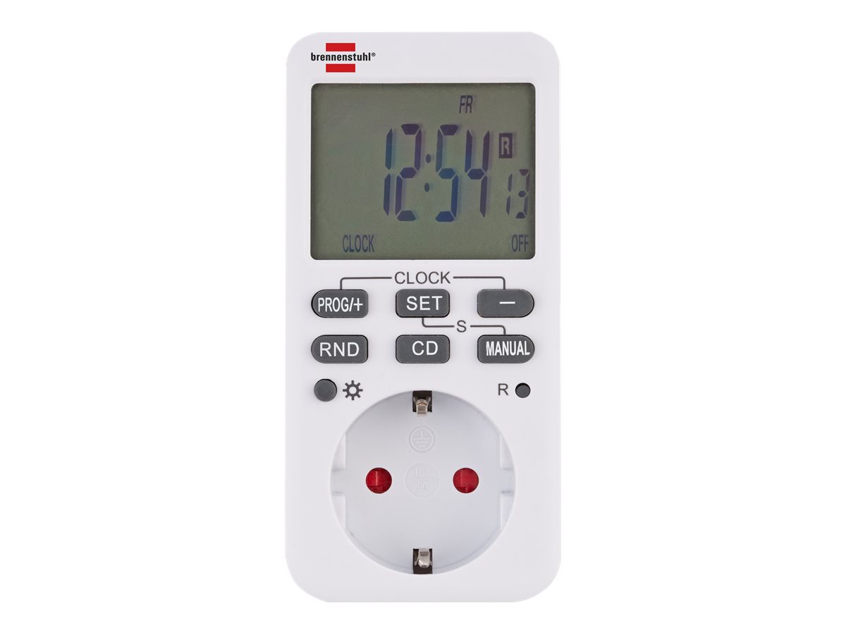 Brennenstuhl Comfort-Line Digitale Wochenzeitschaltuhr