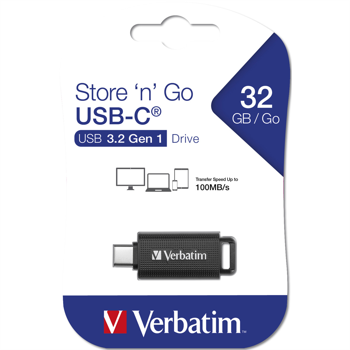 Verbatim USB-Stick 3.2 Gen.1 32GB schwarz Verbatim USB-Stick 3.2 Gen.1 32GB schwarz