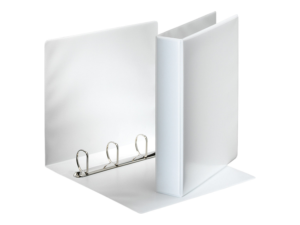 10 Esselte PrÃ¤sentationsringbÃ¼cher 4-Ringe weiÃ 3,8 cm DIN A4