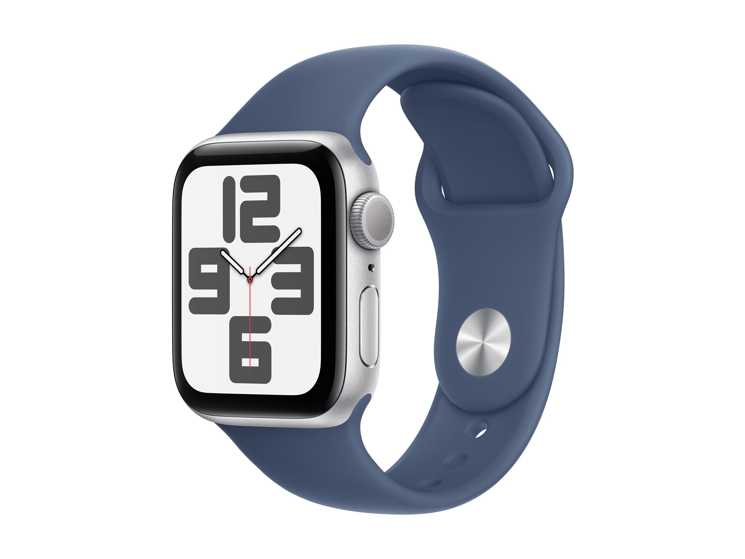 APPLE Watch SE GPS 40mm Silver Aluminium Case with Denim Sport Band - M/L APPLE Watch SE GPS 40mm Silver Aluminium Case with Denim Sport Band - M/L