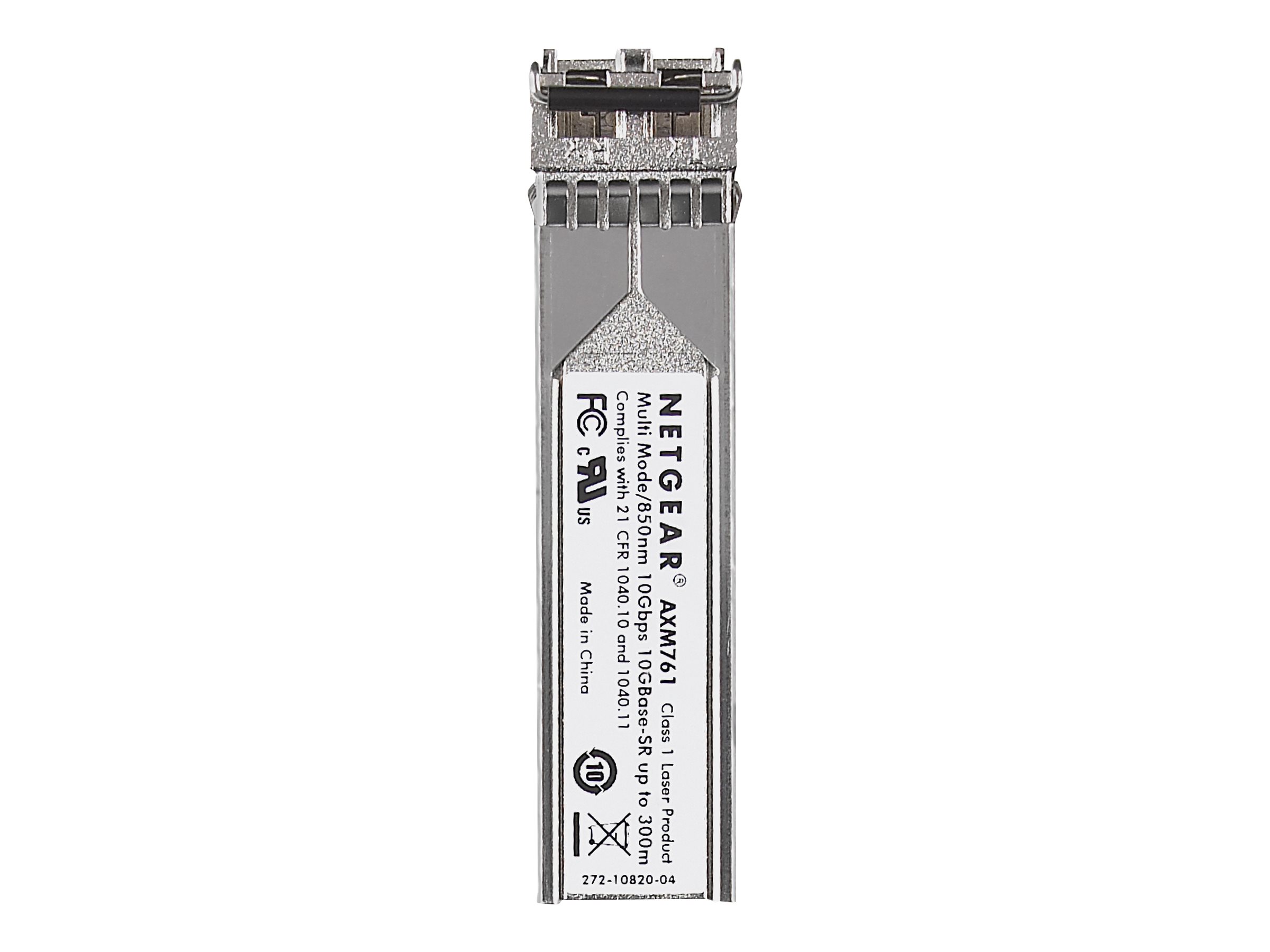 NETGEAR ProSafe 10GBASE-SR SFP+ - 10er Pack Module AXM761 - Bulk