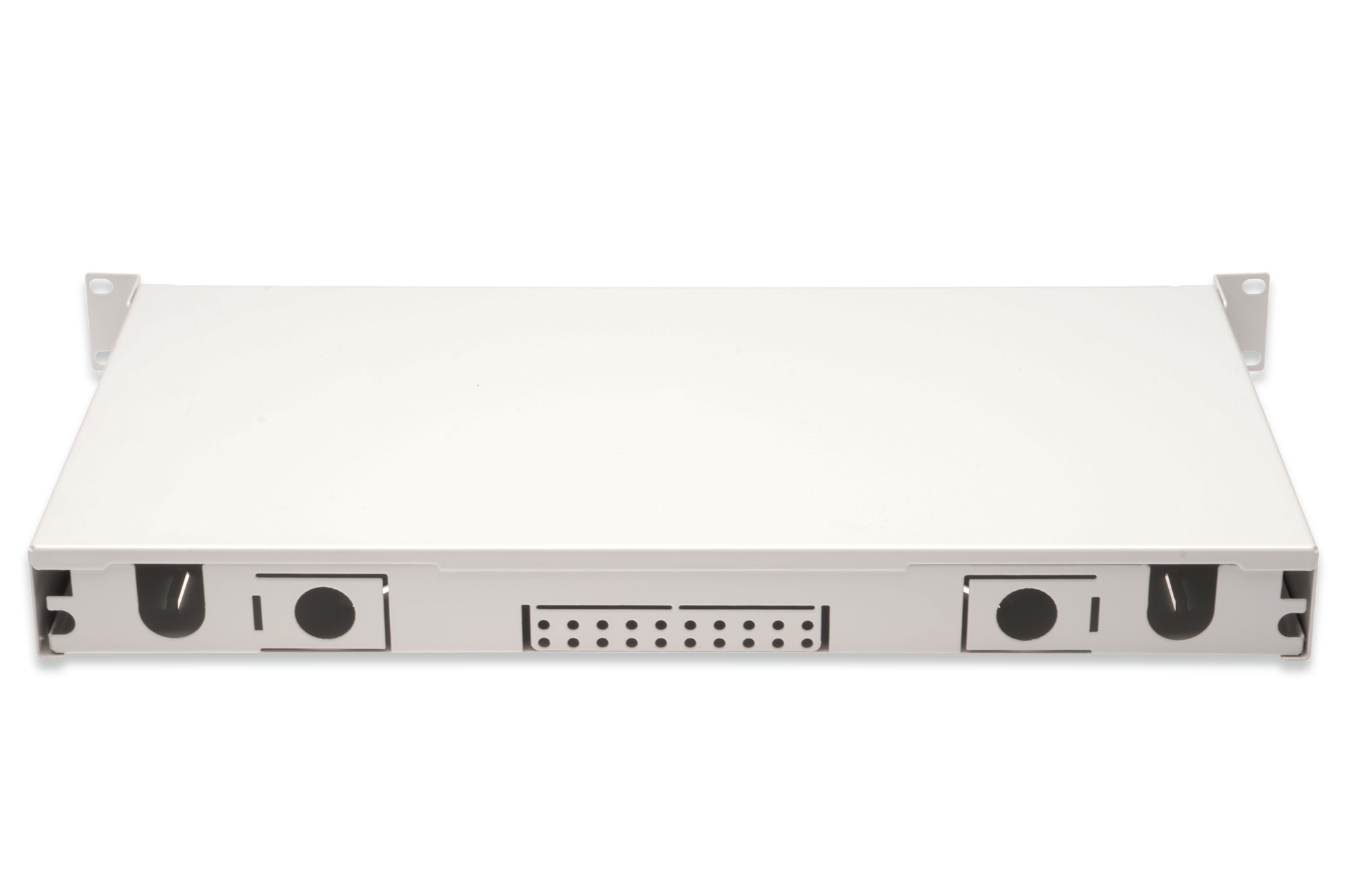 DIGITUS LWL Spleissbox, bestueckt, 12xLC Duplex, OS2
