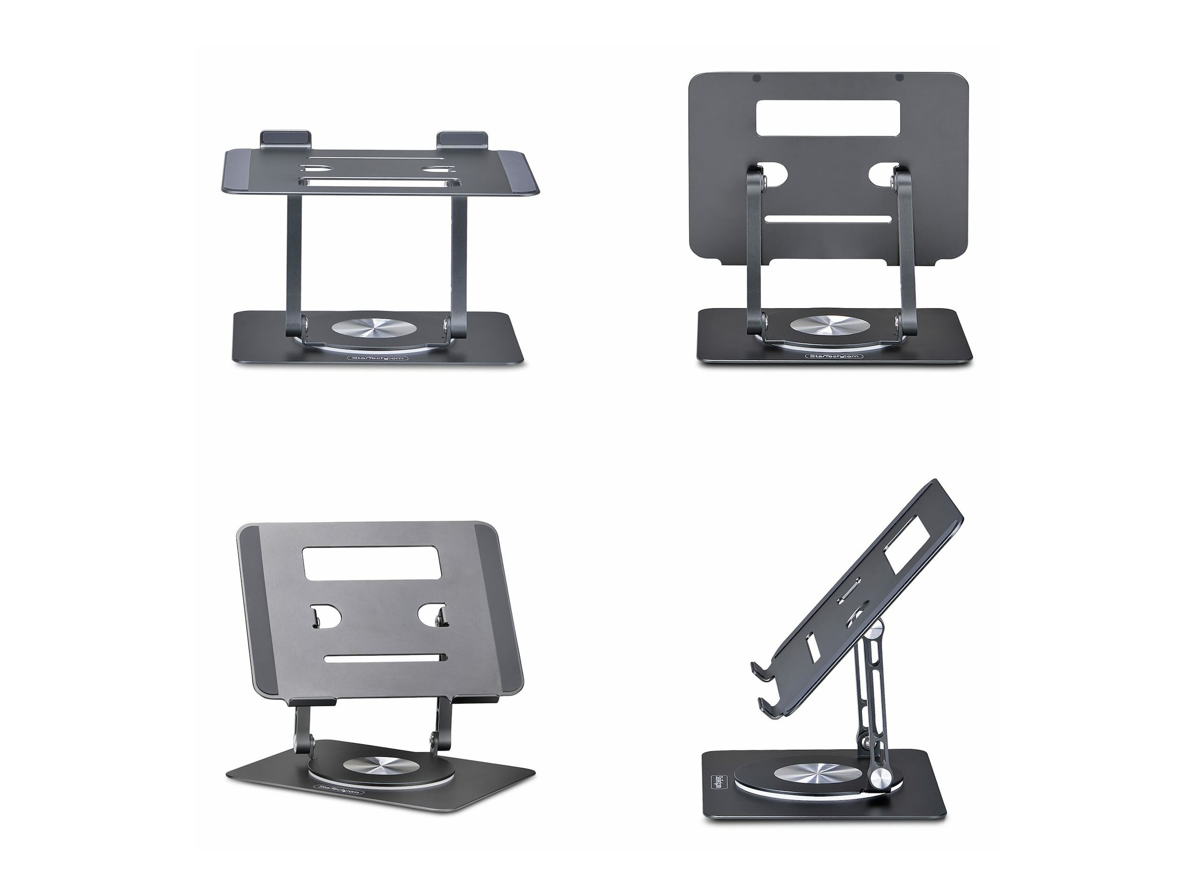 STARTECH.COM Ergonomischer Höhenverstellbarer Laptopständer Dreh-Neigbar Tragbar Laptophalterung-Notebookständer bis 5kg