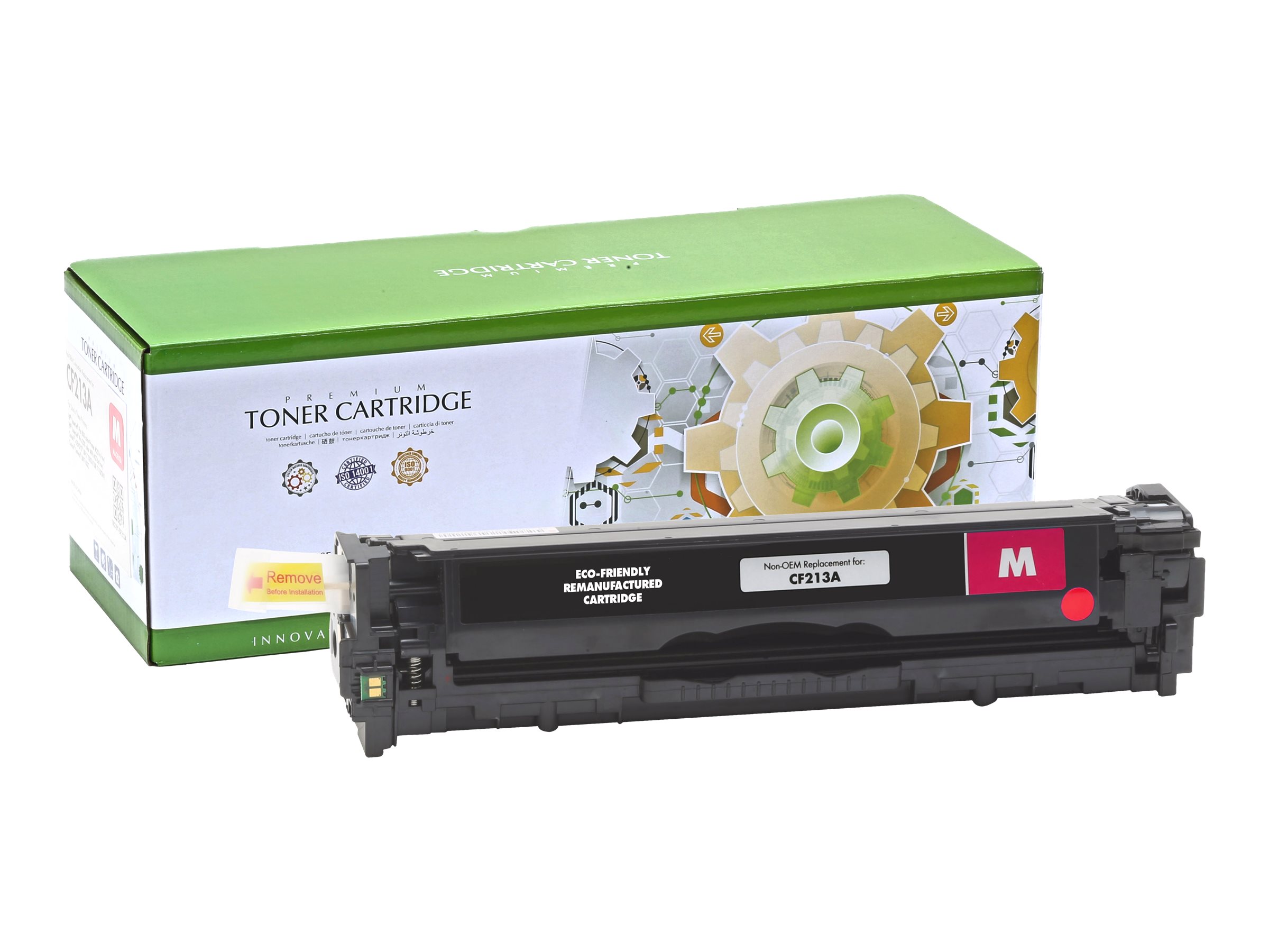 STATIC Toner cartridge compatible with HP CE273A/CE343A/CE743A magenta remanufactured 7.500 pages STATIC Toner cartridge compatible with HP CE273A/CE343A/CE743A magenta remanufactured 7.500 pages