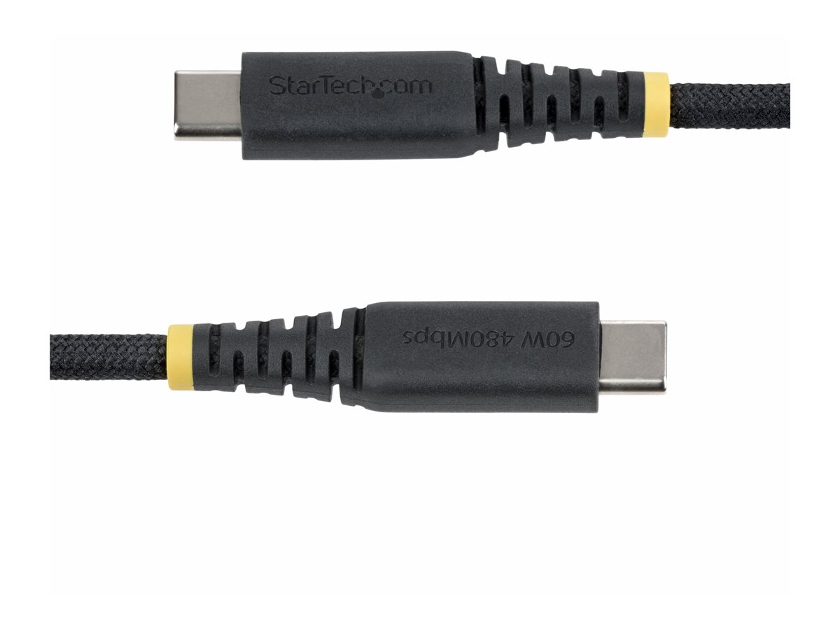 StarTech.com USB-C Ladekabel 30cm 60W Geflochten