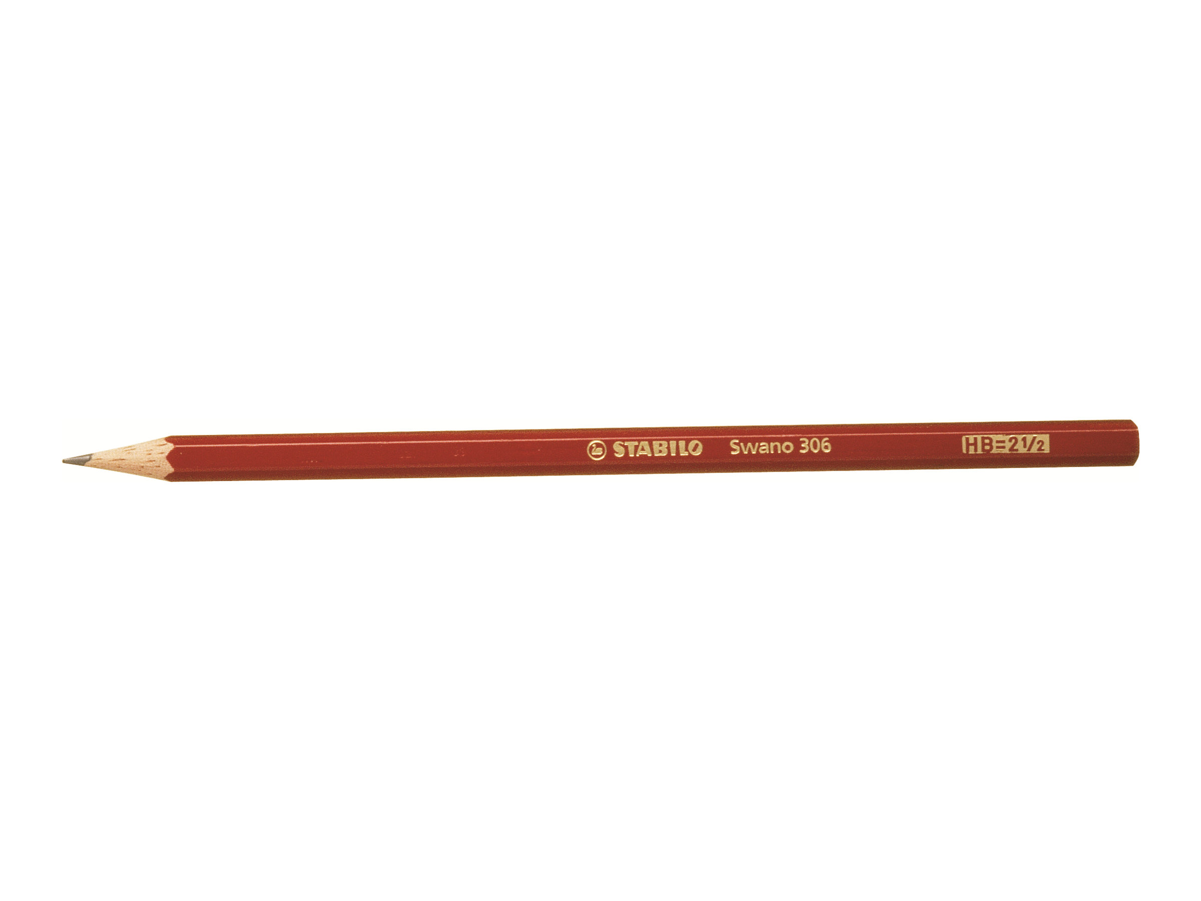 STABILO Schwan Bleistifte HB rot, 12 St.