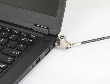 Manhattan Laptopschloss Nano‑Sicherheitsslot Schwarz
