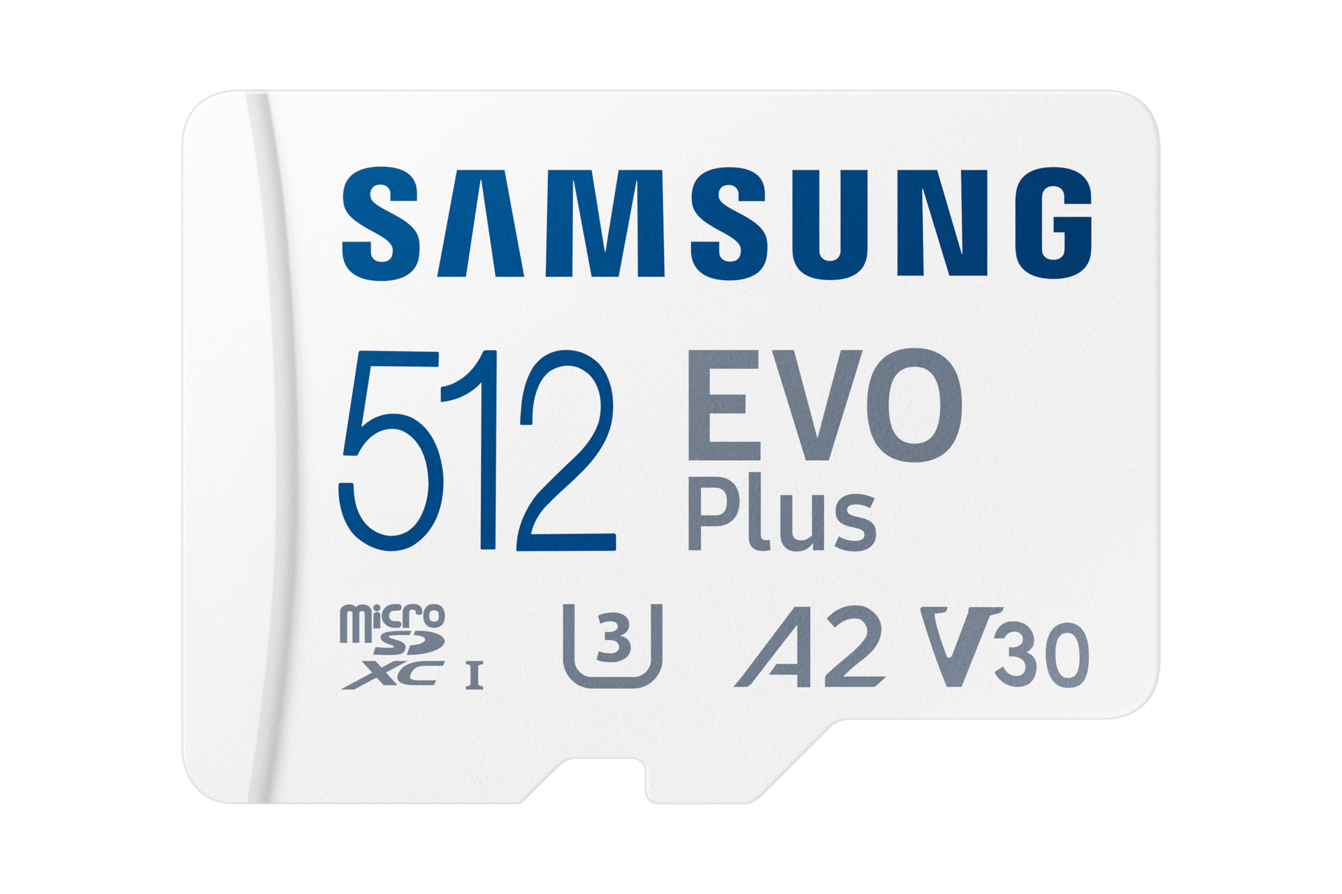 SAMSUNG EVO PLUS microSD 512GB 2024 inkl SD Adapter Speicherkarte UHSI U3 Full HD 4K UHD 160 MBs Lesen