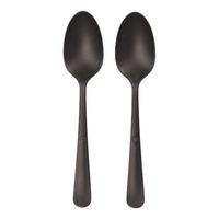 circulware RESBONSIBLES Mehrweg-Loeffel, Kunststoff schwarz, 10 St. circulware RESBONSIBLES Mehrweg-Loeffel, Kunststoff schwarz, 10 St.