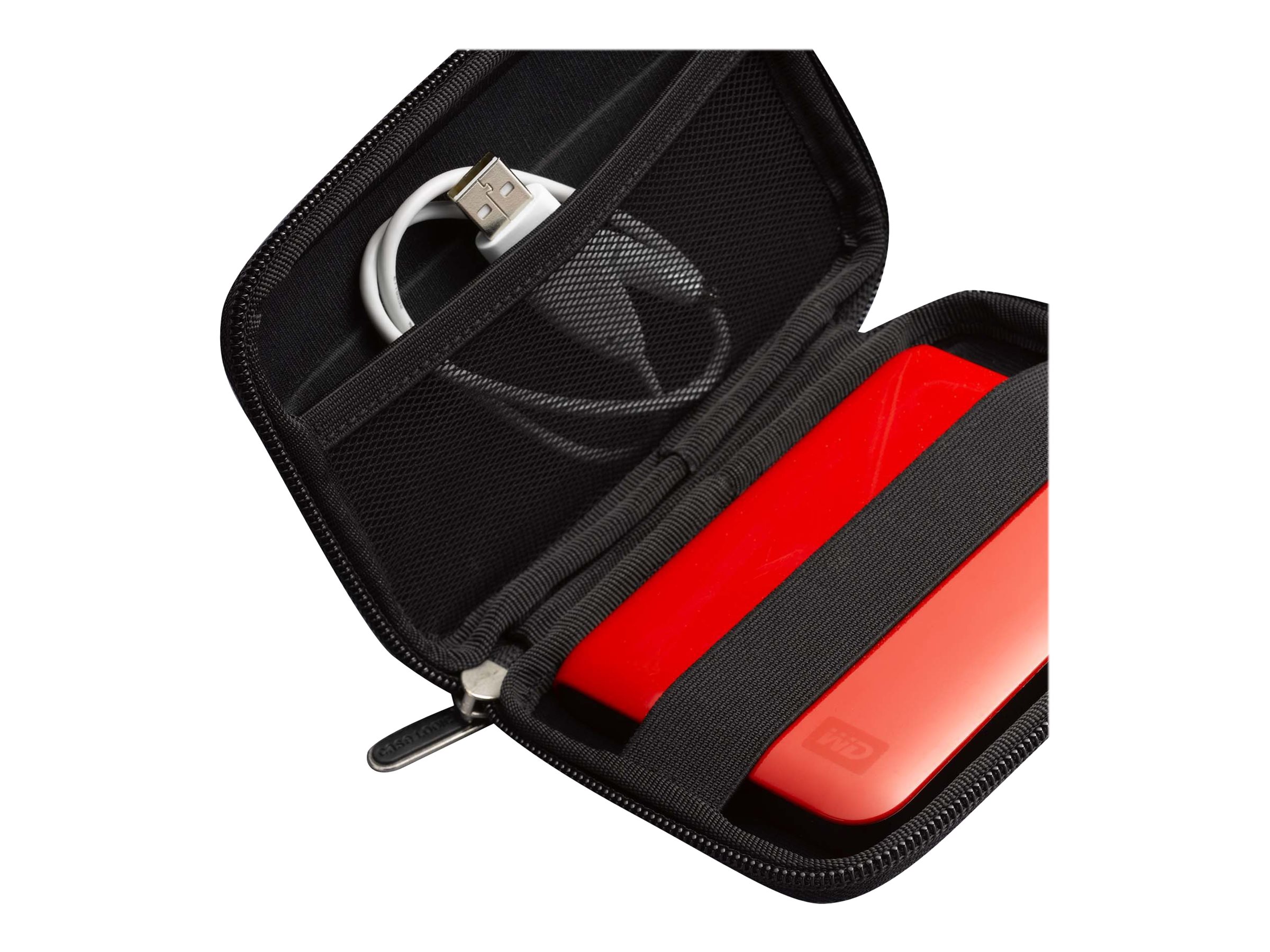 case LOGIC 1er FestplattenTasche schwarz, 1 St
