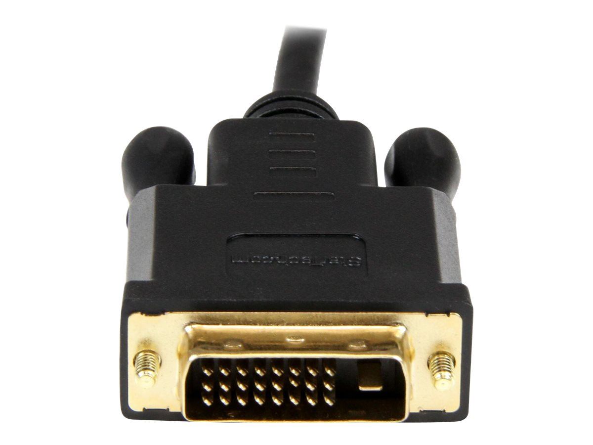 STARTECHCOM DisplayPort auf DVI Kabel 1,8m SteckerStecker DP zu DVI Adapter Koverter 1920x1200 1080p Schwarz