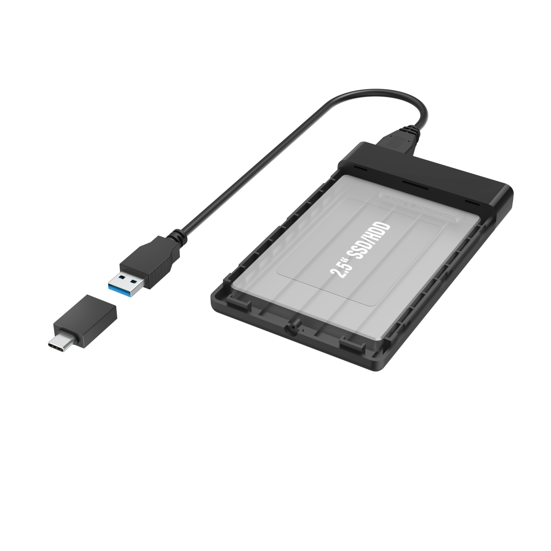 hama IB233U3B Festplattengehaeuse