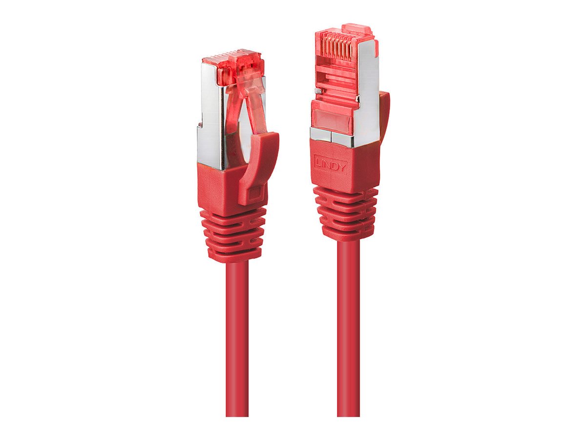 LINDY Cat.6 S/FTP Kabel, rot, 0,5m Patchkabel LINDY Cat.6 S/FTP Kabel, rot, 0,5m Patchkabel