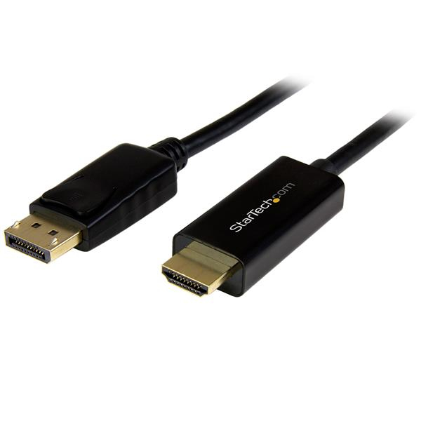 STARTECHCOM DisplayPort auf HDMI Kabel 5m DP zu HDMI Adapter mit Kabel Ultra HD 4K 30Hz StSt