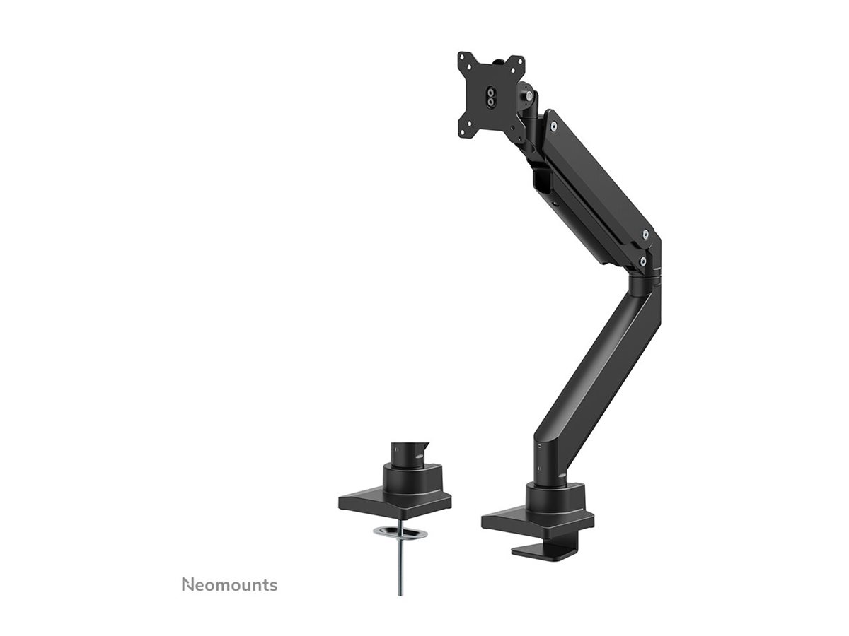NEOMOUNTS SELECT Monitor Desk mount bis 124cm 49Zoll bis 18kg curved Bildschirm-Tischhalterung Durchführung Klemme neigbar pivot