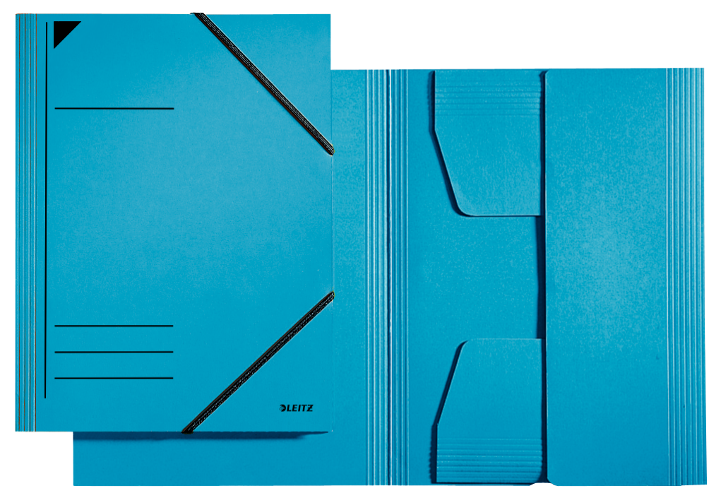 Esselte Leitz Eckspanner 3981 blau DIN A4