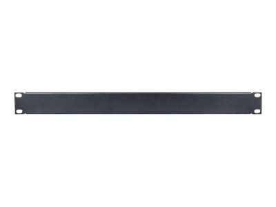 INTELLINET 48,3 cm 19Zoll Blindabdeckung 1 HE Schwarz Verdeckt ungenutzte Bereiche des Schranks