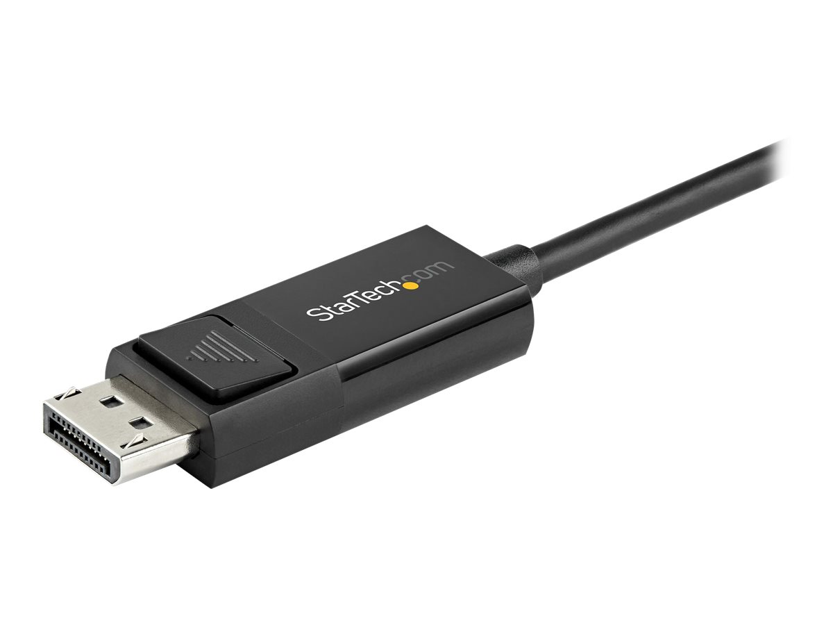 STARTECH.COM 1m USB-C auf DisplayPort-Kabel - 4K 60Hz - USB-C-Adapter - Thunderbolt 3-kompatibel - bidirektional