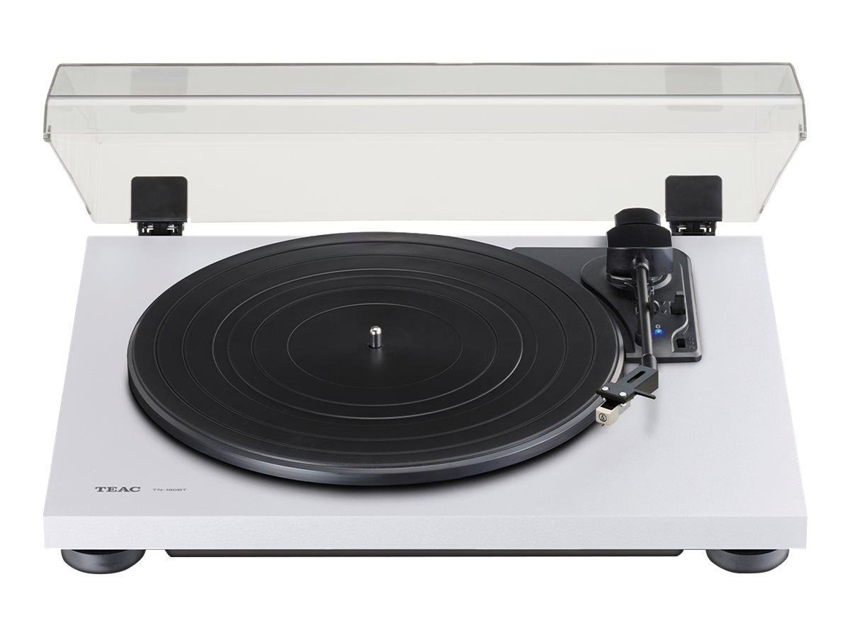 TEAC TN180BTA3 BluetoothPlattenspieler mit AudioTechnica Tonabnehmer Weiss