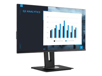 VIEWSONIC VG2756-4K 68,6cm 27Zoll 16:9 UHD 3840x2160 Frameless SuperClear IPS LED Monitor with 5ms, HDMI, DipsplayPort
