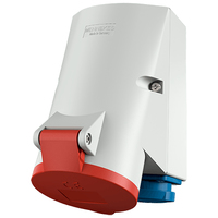Mennekes CEE-Wanddose TwinCONTACT Doppelbox 1651 32A5P 6H400V Mennekes CEE-Wanddose TwinCONTACT Doppelbox 1651 32A5P 6H400V