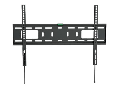 MANHATTAN Ultraflache TV-Wandhalterung mit sehr hoher Traglast Fuer Bildschirme 93,98 - 177,8cm 37 - 70Zoll bis 50kg starr schwarz