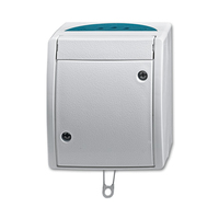 Busch-Jaeger Zugschalter 2610/6 W-53 ocean 10A Aus-/Wechsel