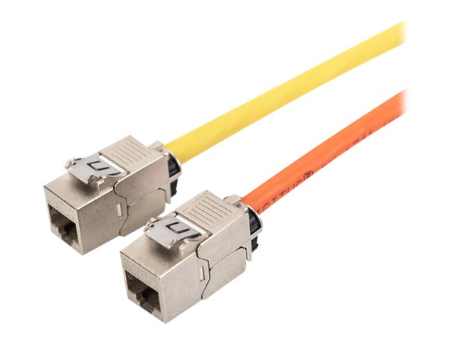 DIGITUS Cat.6A Keystonebuchse geschirmt STP werkzeugfrei 24St.