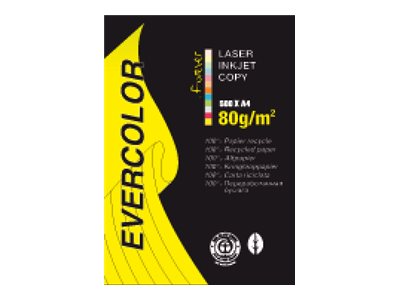 Clairefontaine Recyclingpapier Evercolor gelb DIN A4 80 g/qm 500 Blatt Clairefontaine Recyclingpapier Evercolor gelb DIN A4 80 g/qm 500 Blatt