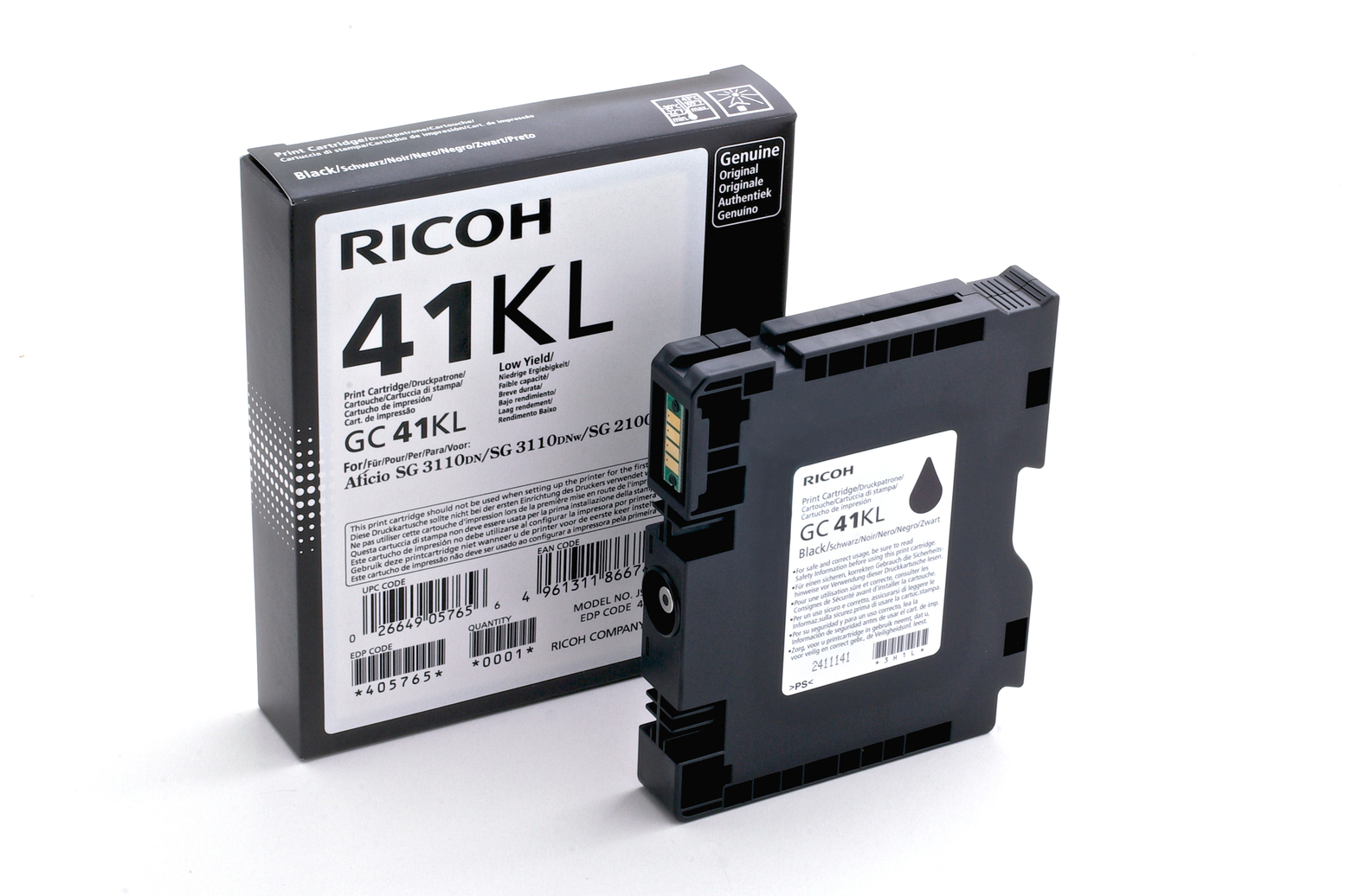 Ricoh Patrone GC41KL Schwarz