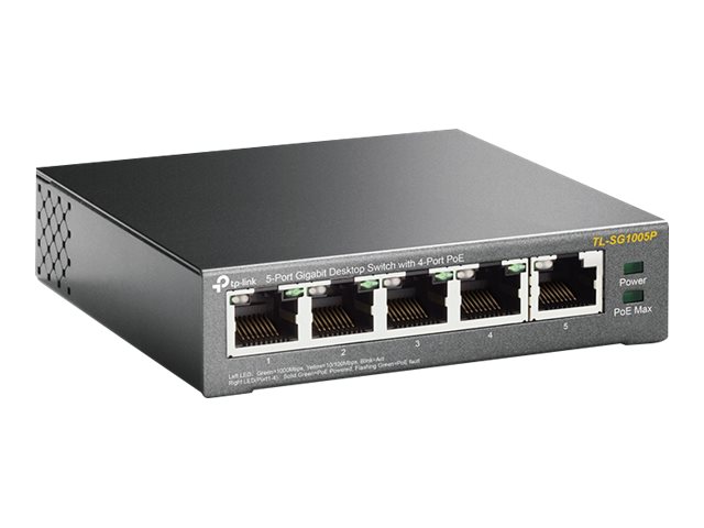 5P TPLink SG1005P Metall mit 4 PoEPorts