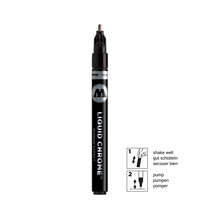 MOLOTOW LIQUID CHROMEâ„¢ Acrylstift chrom 2,0 mm, 1 St. MOLOTOW LIQUID CHROMEâ„¢ Acrylstift chrom 2,0 mm, 1 St.