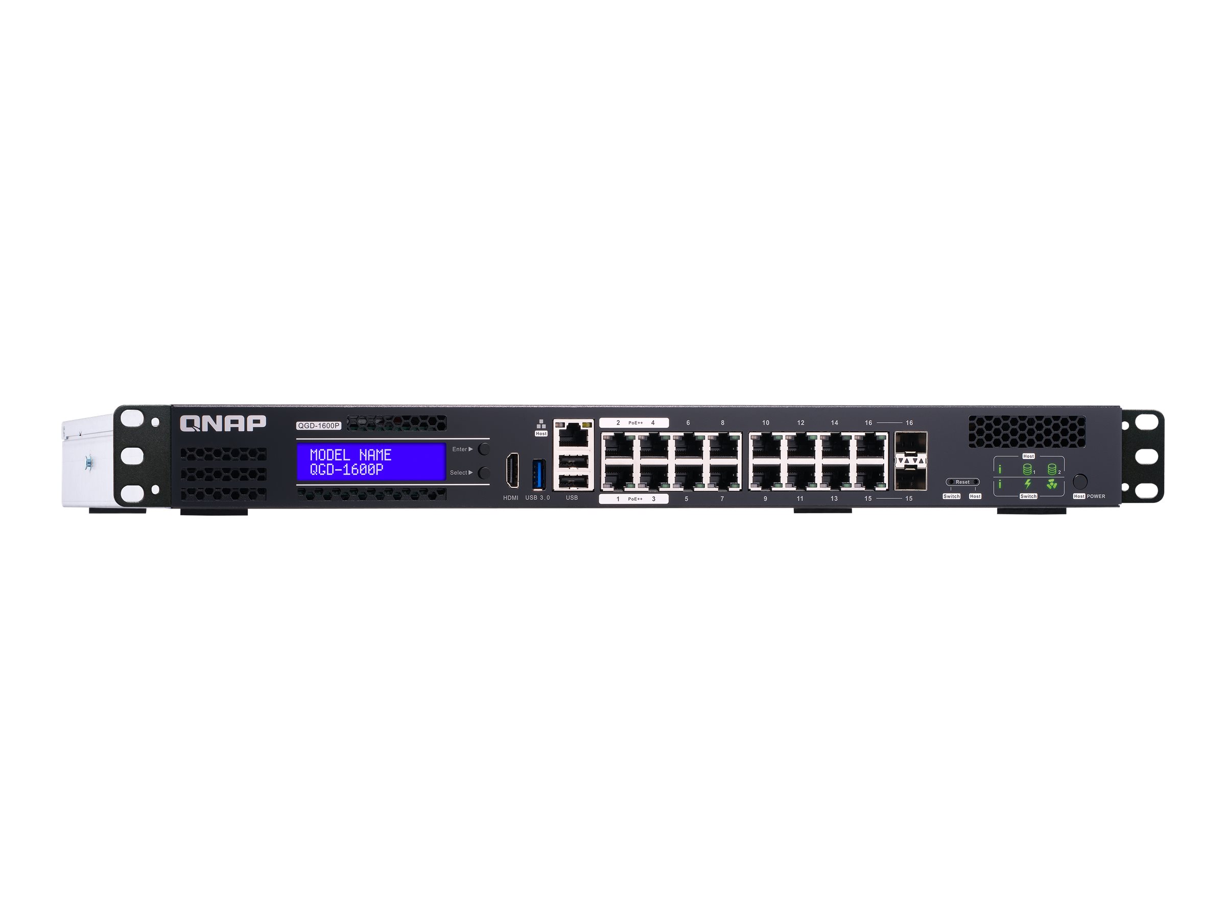 164 QNAP QGD1600P4G PoE M RM