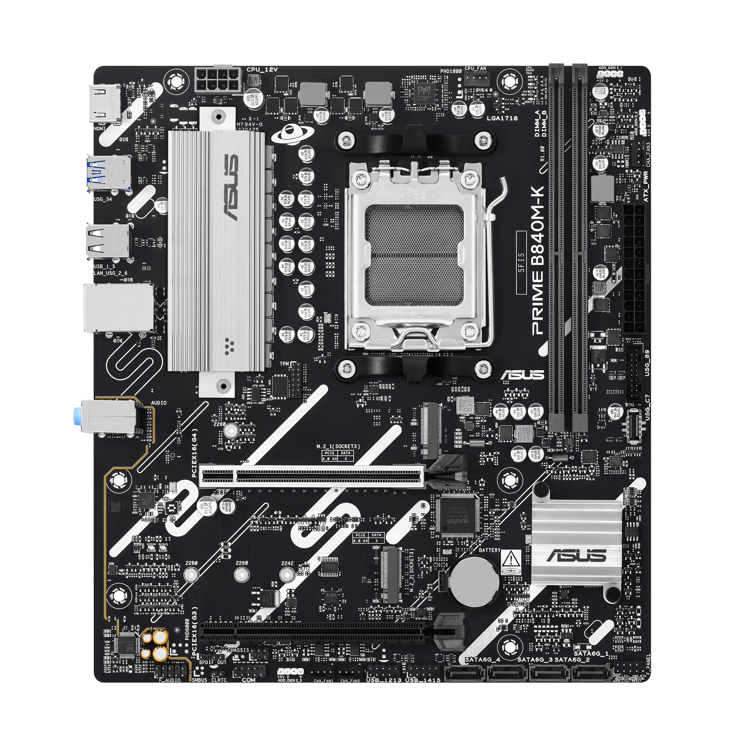 ASUS PRIME B840M-K micro ATX Socket AM5 AMD B840