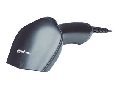 MANHATTAN CCD Long Range Barcode Scanner 300mm USB schwarz einfache Installation und Barcodescanner Nutzung ohne Software