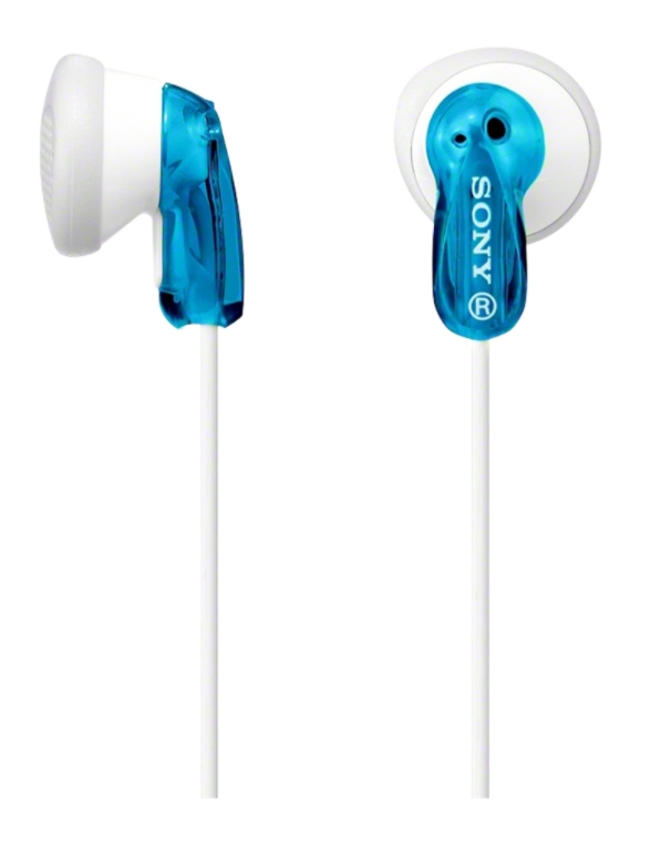 SONY MDR-E9LPL In-Ear-Kopfhoerer blau, weiss