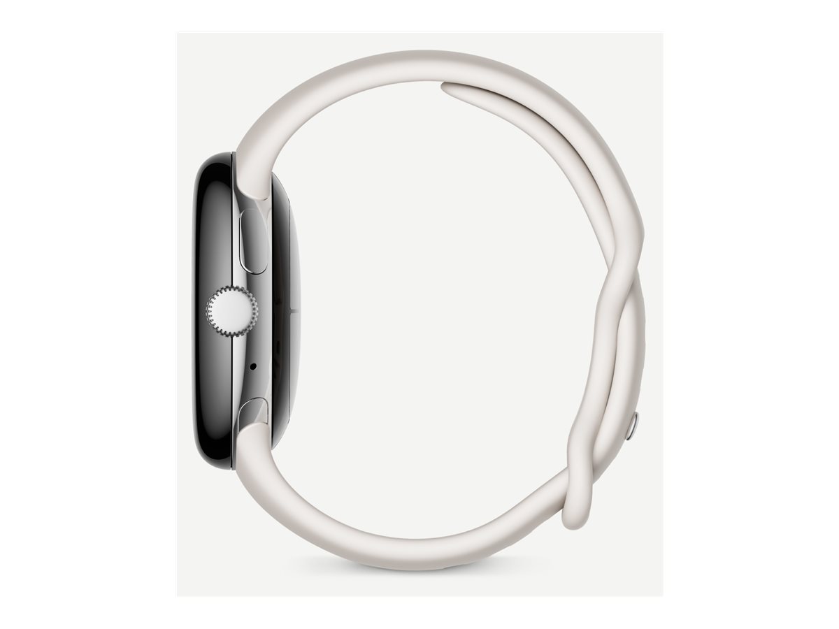 Google Armband fr Smartwatch S L Chalk fr Pixel Watch