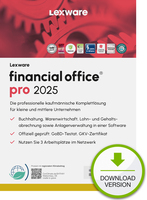 LEXWARE ESD financial office pro 2025 unbegrenzte Laufzeit Download ABO