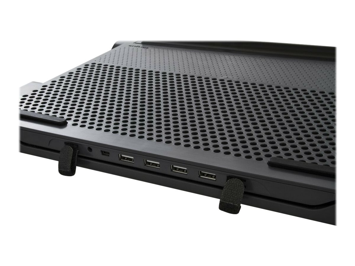 Laptop Kühler Cooling Pad mit 4-Port 2.0 USB (bis 17)
