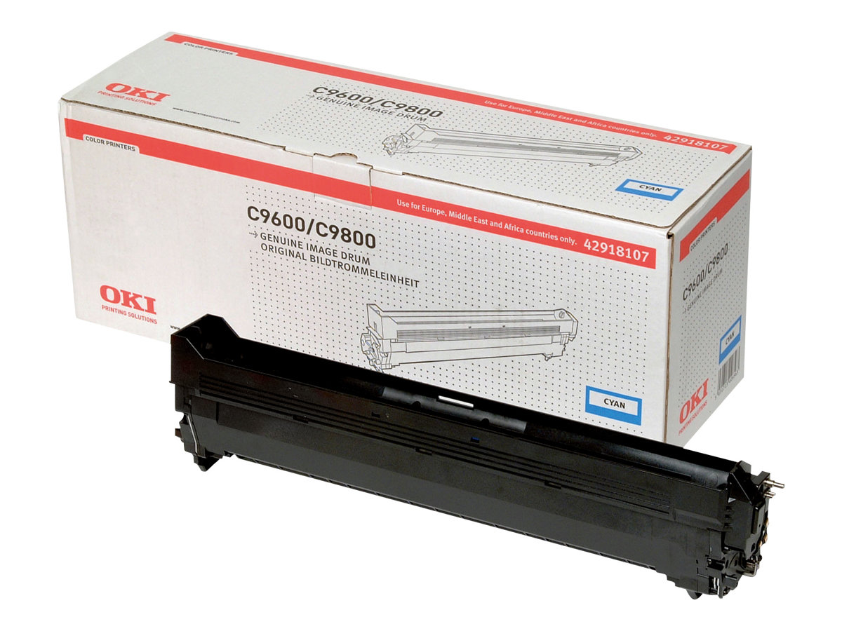 OKI C9600, C9650, C9800, C9850 Trommel cyan Standardkapazität 30.000 Seiten 1er-Pack
